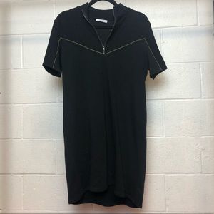 ZARA black shirt-dress